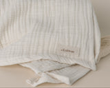 Organic cotton Muslin Blanket - by Maison Myrthus x BSZ Stiftung