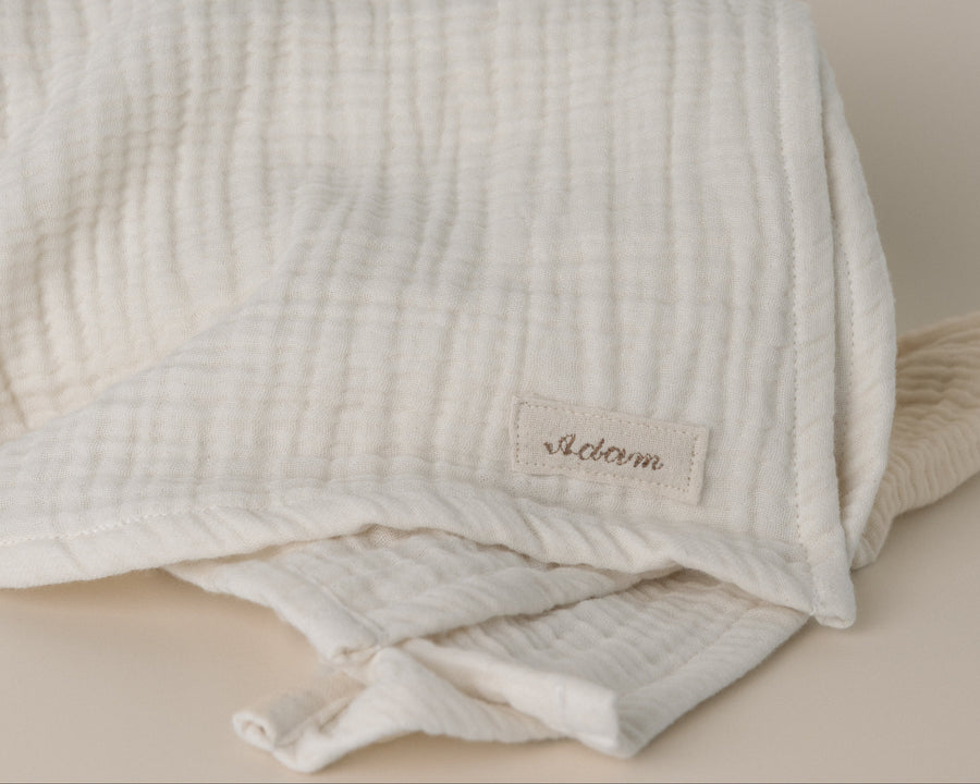 Organic cotton Muslin Blanket - by Maison Myrthus x BSZ Stiftung