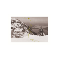 Winter Hike Greeting card