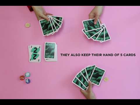 Art Robbery board game- by Helvetiq