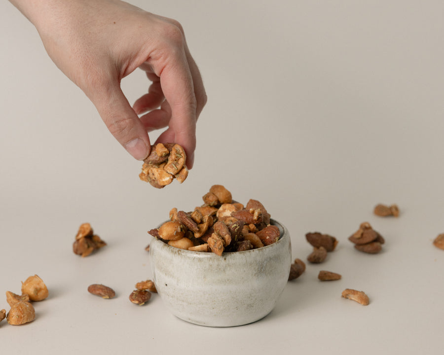 Organic Rosemary Roasted Nuts - by The Tiny Factory