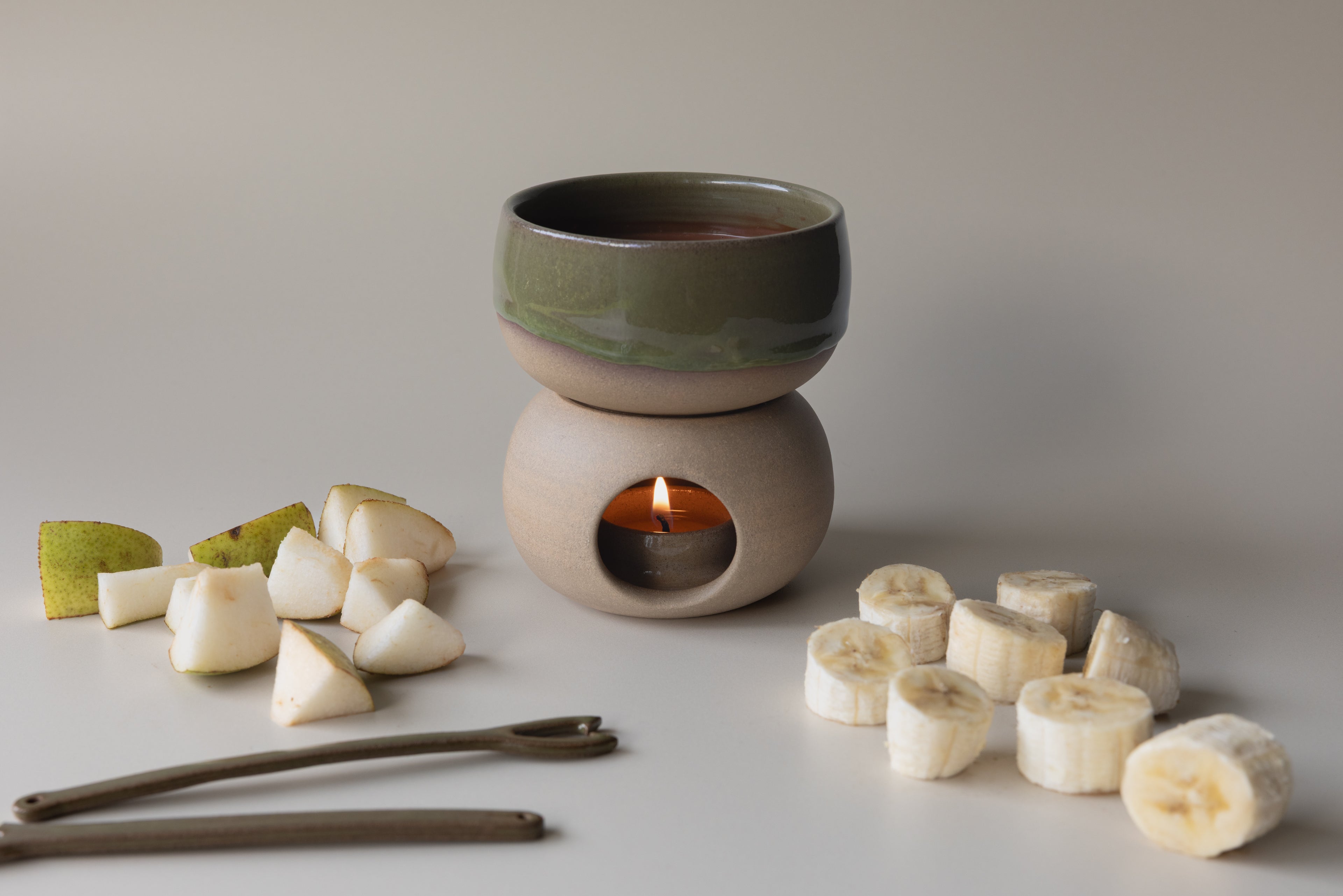 Ceramic set from the Lüt Studio X Maison Myrthus