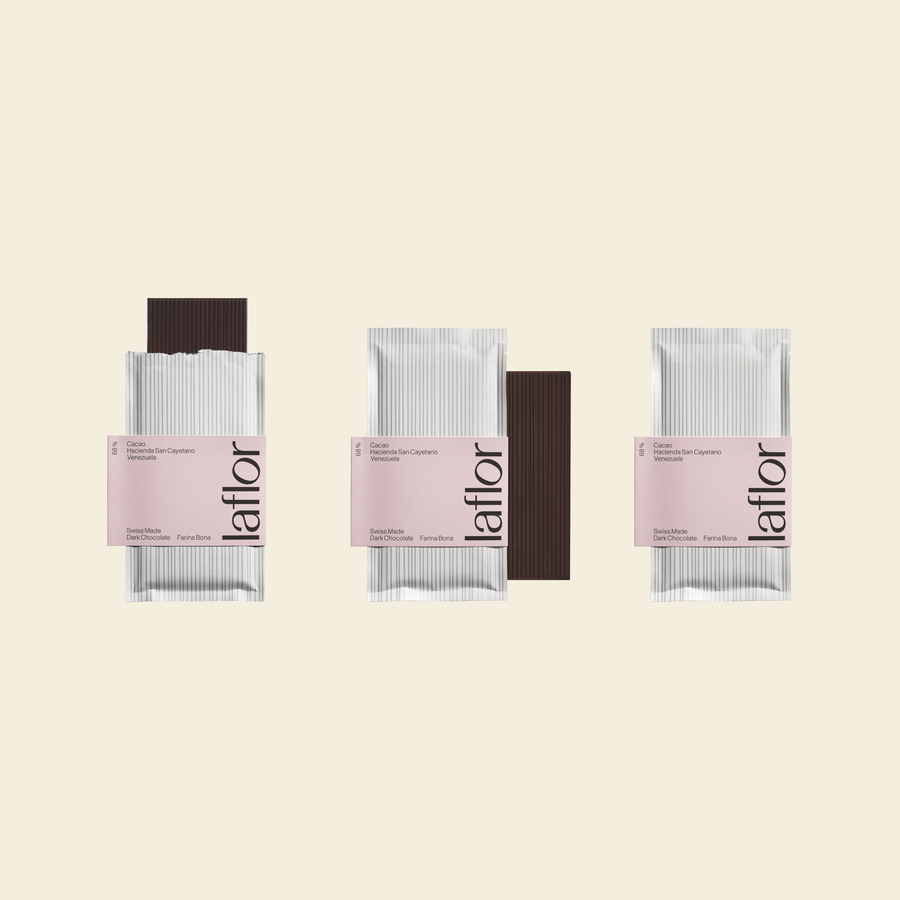 Dark Chocolate with Farina Bona - by Laflor