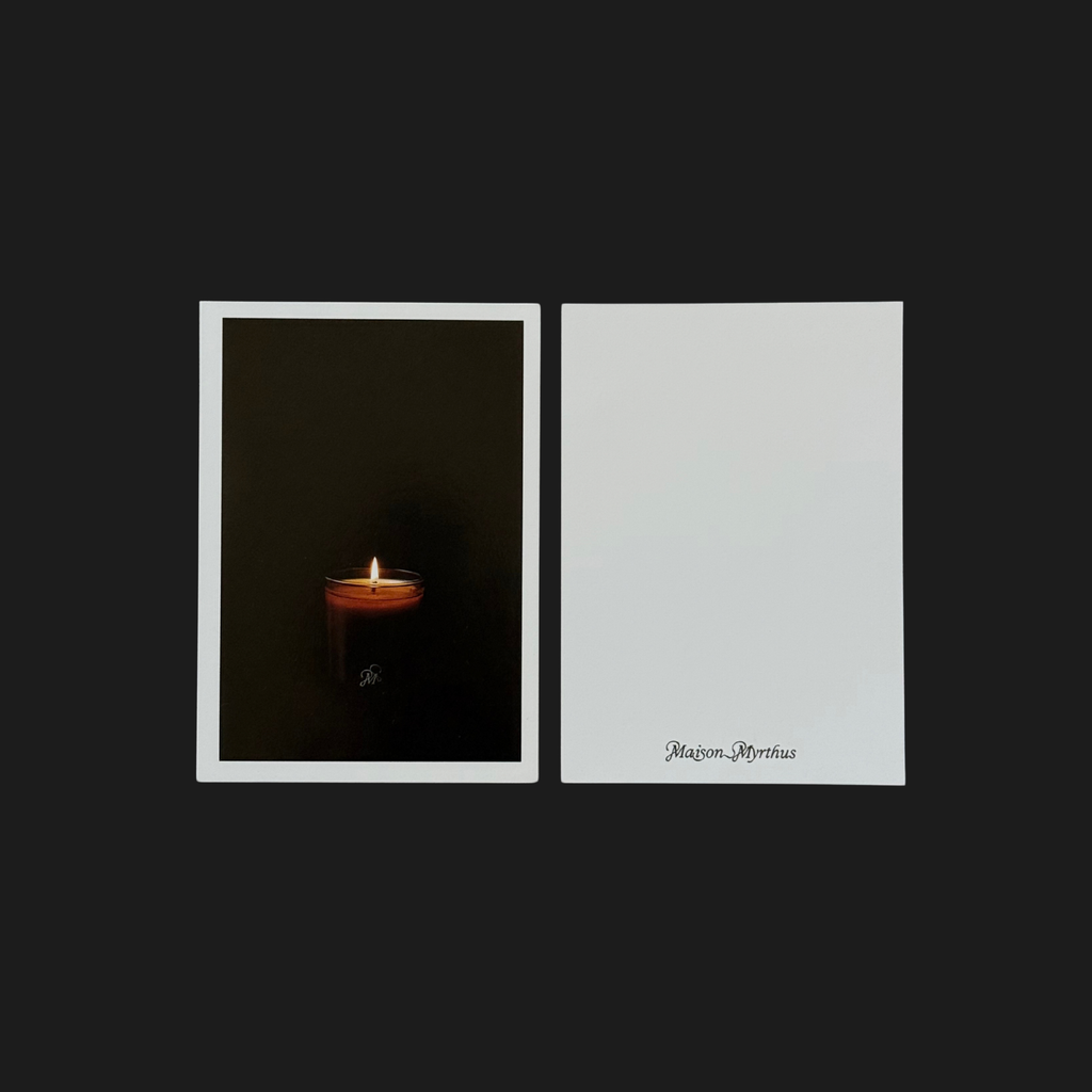 Signature Candle Greeting card