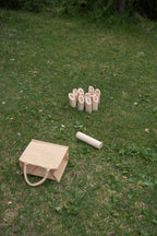 Weikky outdoor wood game - by Weizenkorn Stiftung