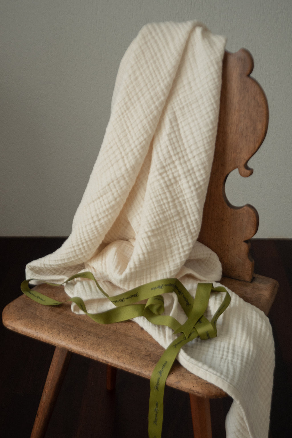 Organic cotton Muslin Blanket - by Maison Myrthus x BSZ Stiftung