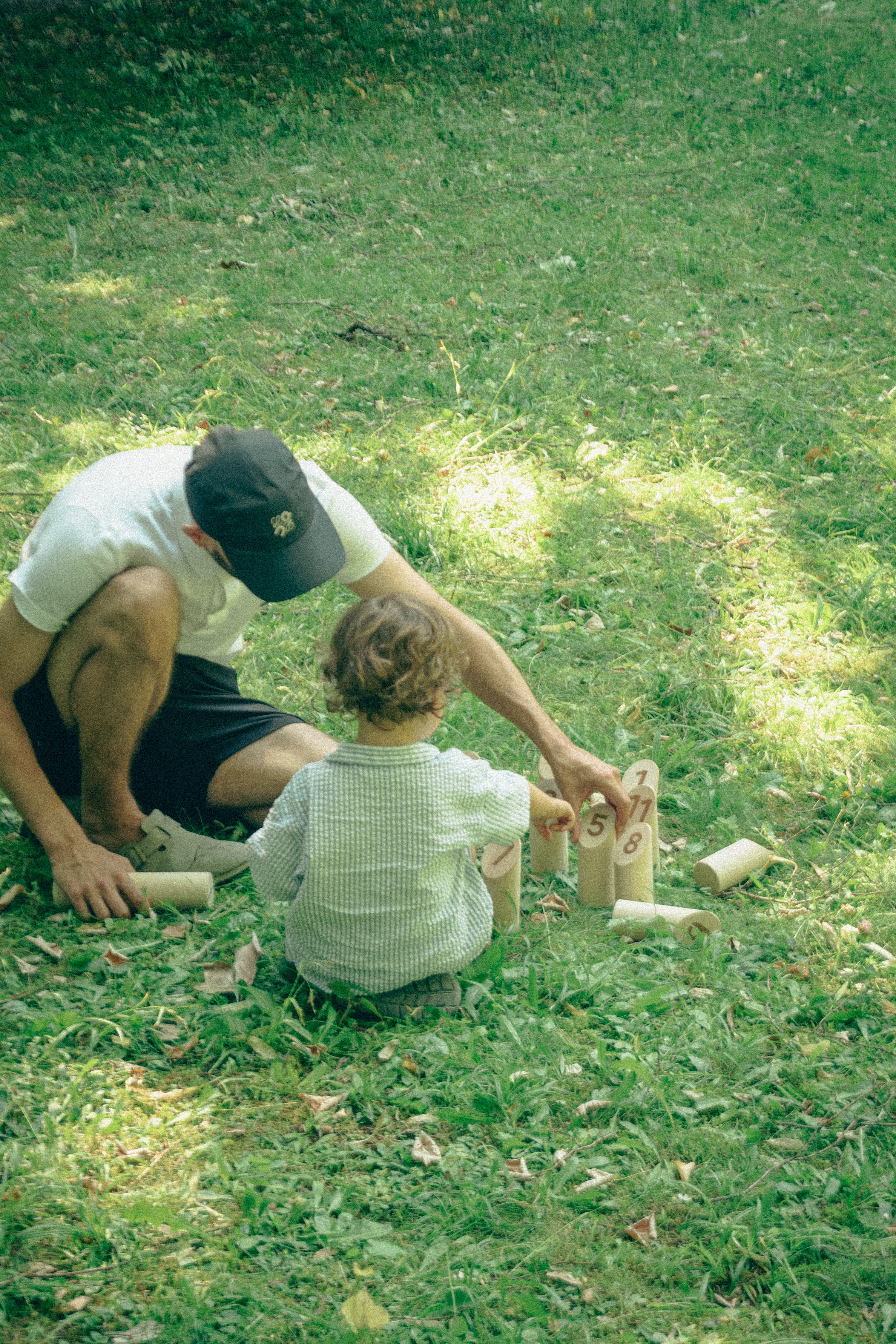 Weikky outdoor wood game - by Weizenkorn Stiftung