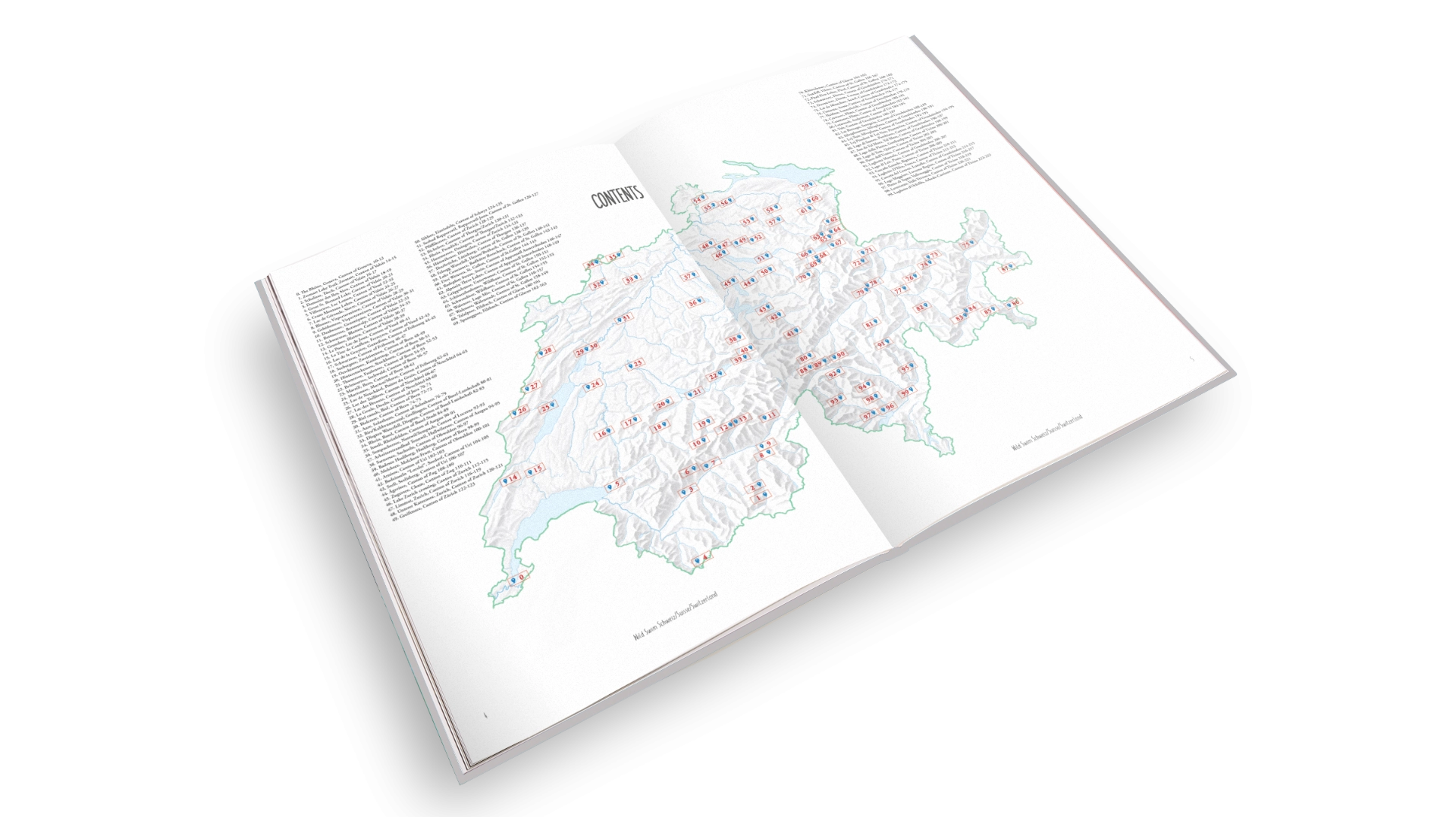 Wild swim Switzerland - Book by Helvetiq