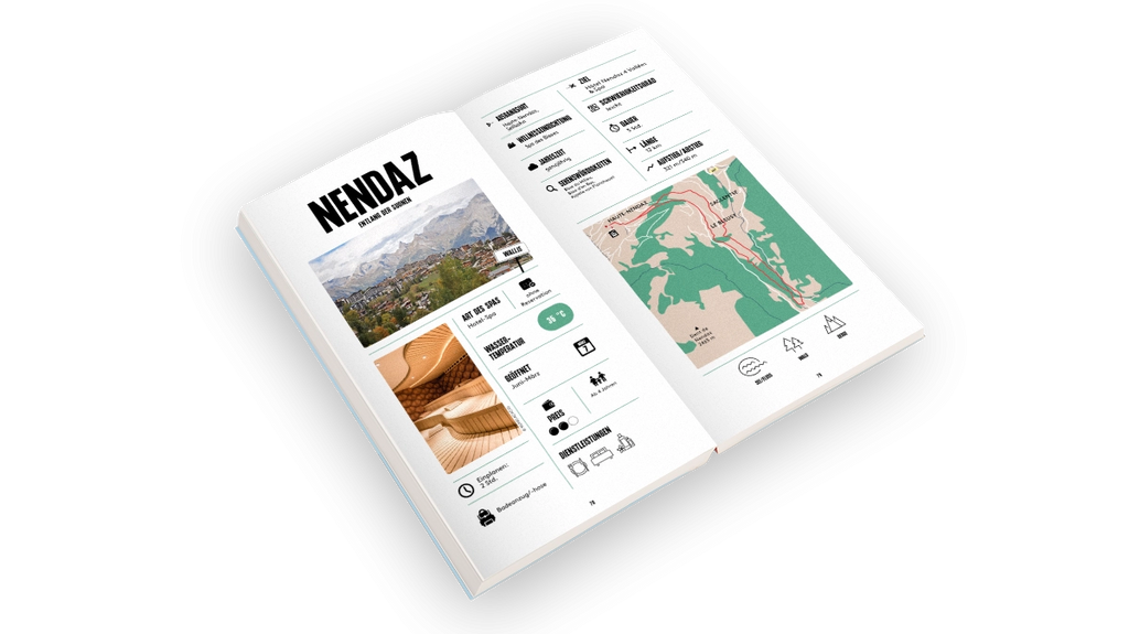 Hiking Spa in Switzerland - Book by Helvetiq